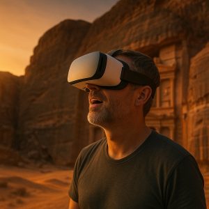 Virtual Reality World Explorer (WebXR Bundle)