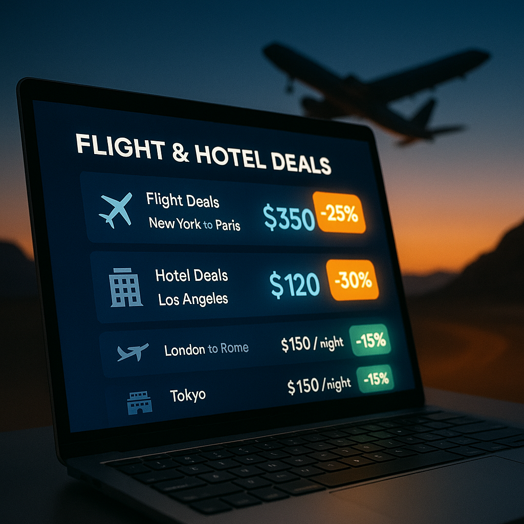 Flight & Hotel Deal Tracker